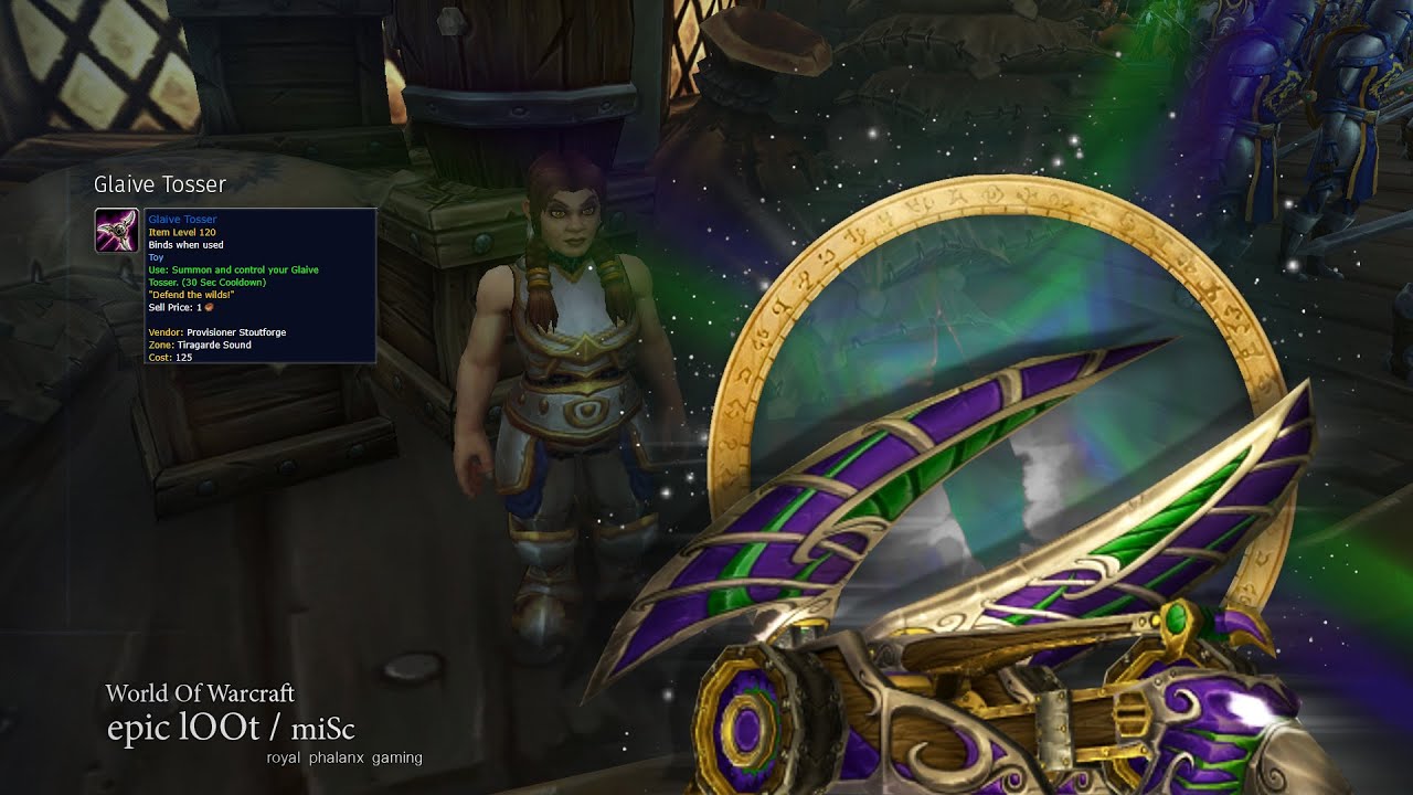 Glaive Tosser' TOY Purchased from Provisioner Stoutforge