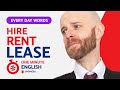 One minute english hire rent  lease  viewer request episode 96