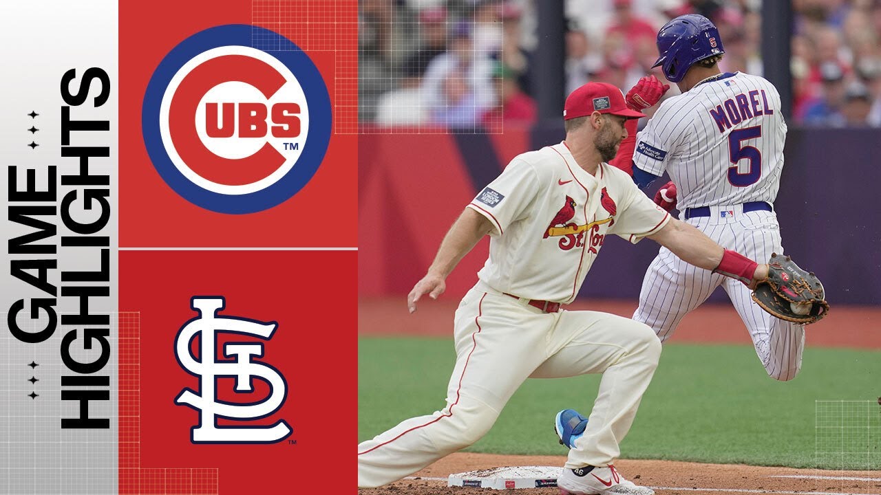 Catch the Cardinals vs. Cubs games in London on FOX and ESPN