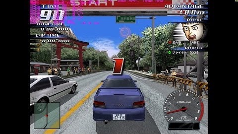 Initial D Arcade Stage Ver. 3 (Japan) (Rev. C) - Demul v0.7a - 60FPS