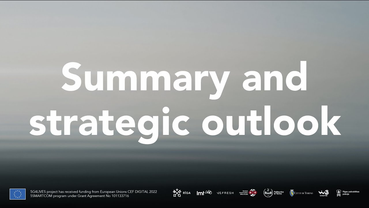 4.4. Summary and Strategic Outlook