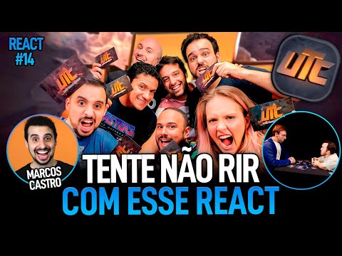 REACT | NÃO PODE RIR COM MARCOS CASTRO REAGINDO AO UTC