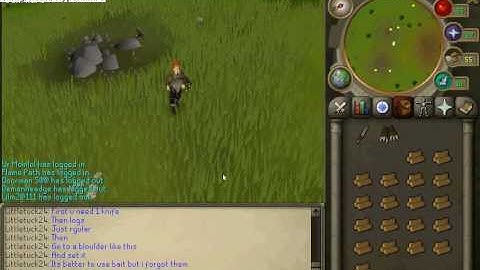 how to set deadfall traps on runescape
