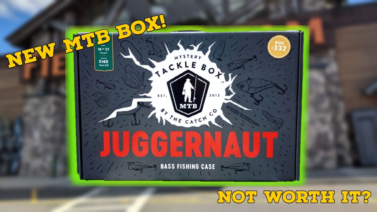 UNBOXING Juggernaut Mystery Tackle Box YouTube