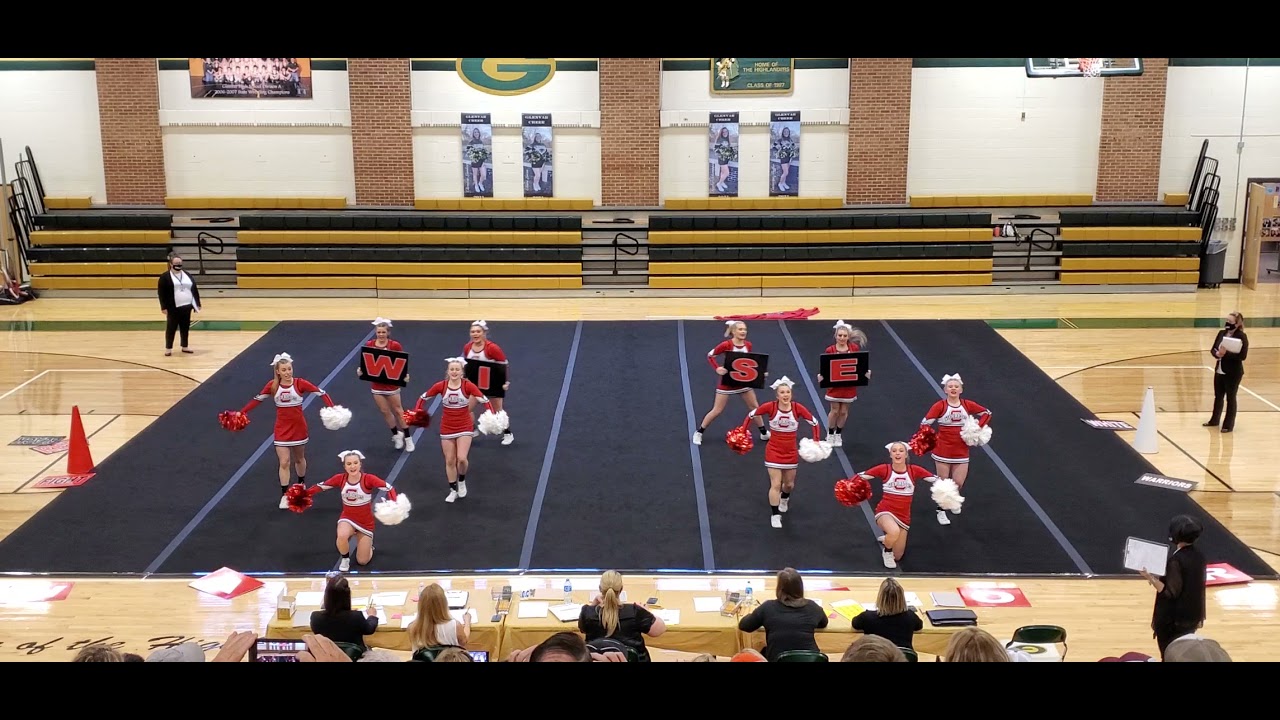 Central Wise High School Round 2 at 2A Region C D Cheer Competition ...