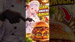 I Made a GIANT Korean BBQ Smash Burger 🍔🔥 | Anime Cooking Episode 6
