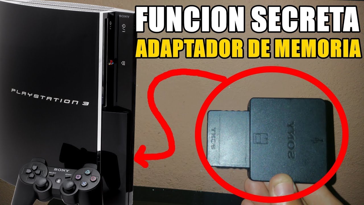 Sabias de esta Función Desconocida de Playstation 3 (PS3)? Adaptador de
