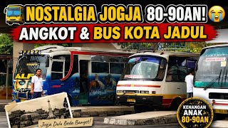 Nostalgia Jogja Era 80-90an! Angkot & Bus Kota yang Melegenda!