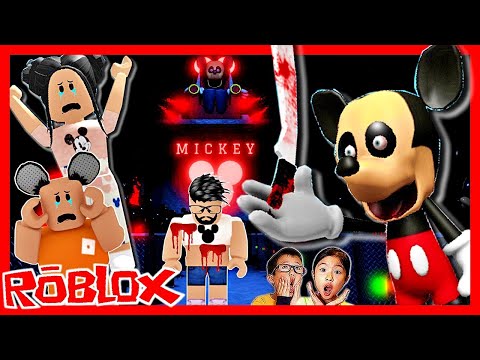 遠足でミッキーに会いに行ったはずが怪しいリッキーラットに出会う ROBLOX 