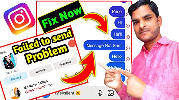 How To Fix Instagram Message Not Sending [100 % WORK]