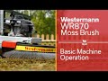 Westermann WR870 | Basic Machine Use