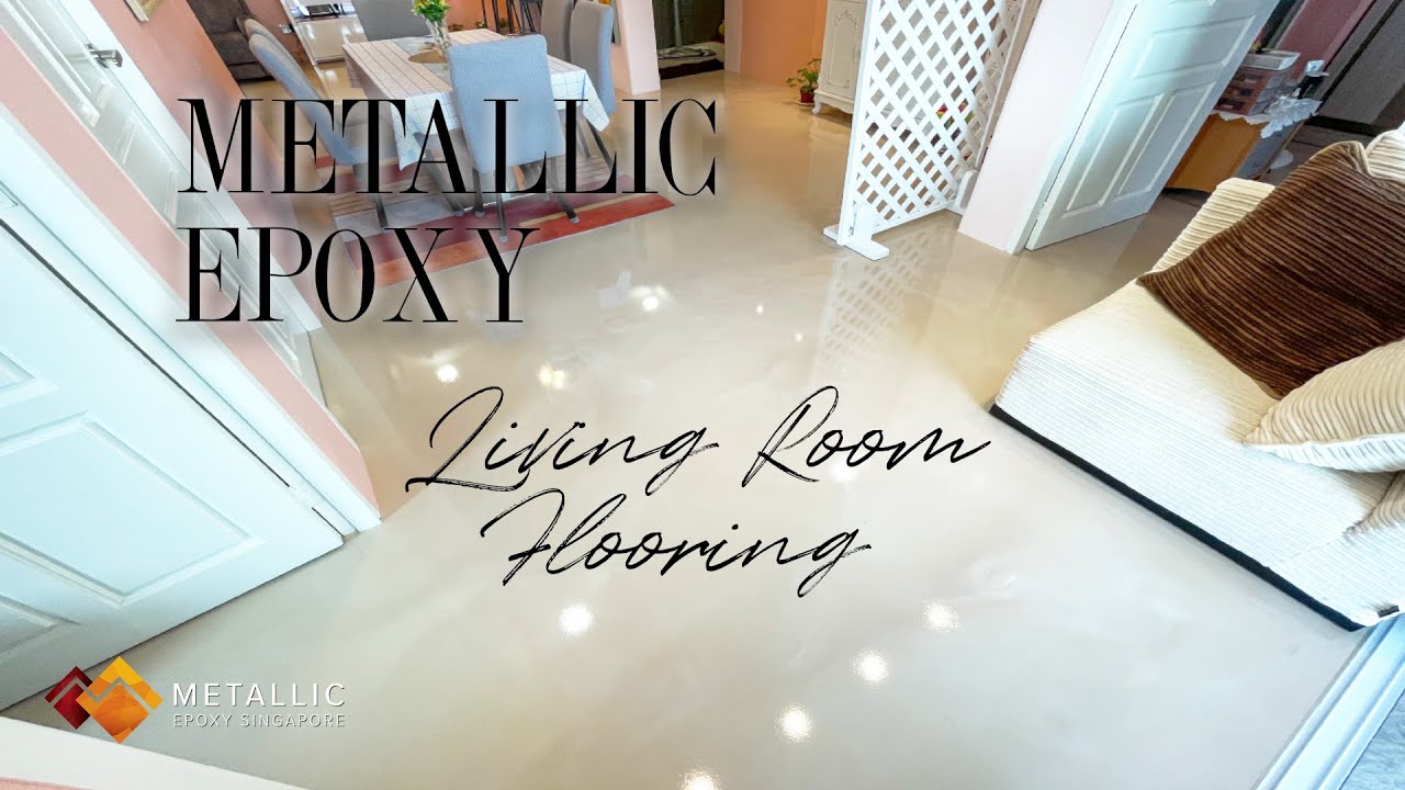 Metallic Epoxy Flooring at Toa Payoh HDB