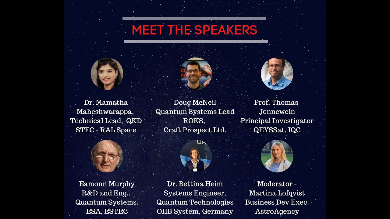 Quantum Tech Space Webinar - YouTube