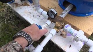 How to Build a water system for a remote location, such as a hunting camp or cabin.