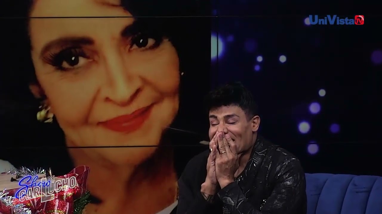 La mamá de Eduardo Antonio lo sorprende en vivo