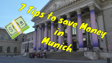 7 Practical Budget Tips for Tourists in Munich You Need To Know! (Useful links in the description!)