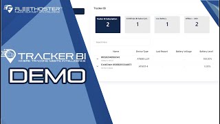 Tracker BI Asset Tracking Geotab Demo: Simplify Fleet Management with Real-Time Insights