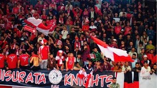 ( سيري بينا ) بصوت الجمهور وصوت الاعبين🔥 🇵🇸  Ultras Misurata Knights 2010