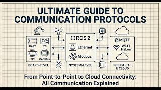 Master Communication Protocols: UART, I2C, SPI, CAN, & MQTT Explained!