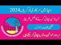 Water and Power Development Authority Wapda jobs 2024 Application form