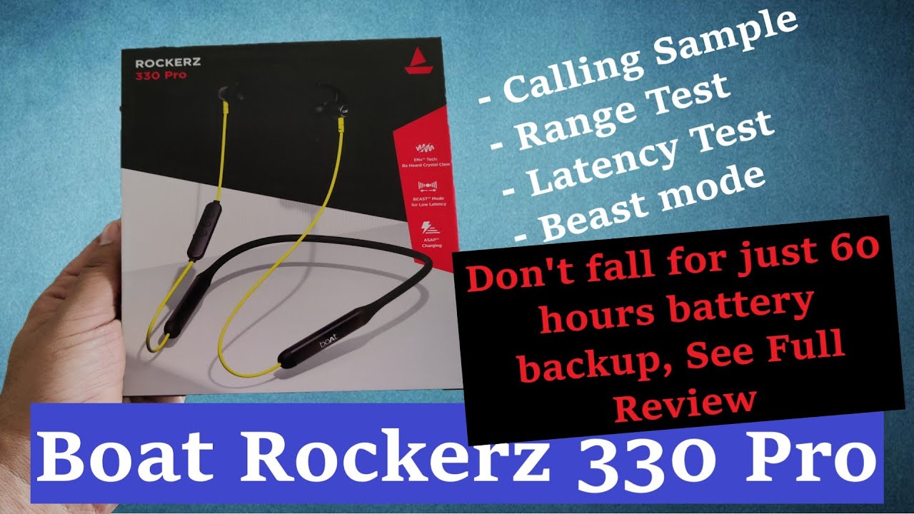 Boat Rockerz 330 pro, Best in calling 