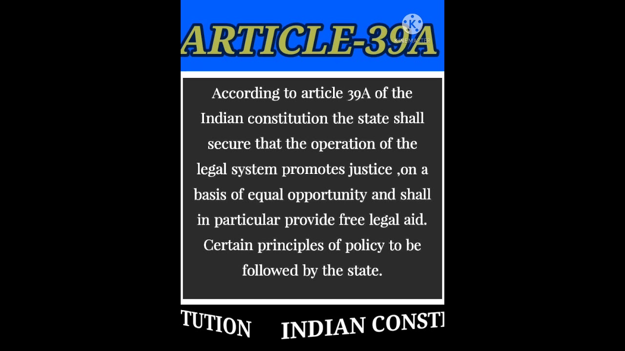 Article 39A of Indian Constitution| Article 39A | Indian Constitution| Indian law | 