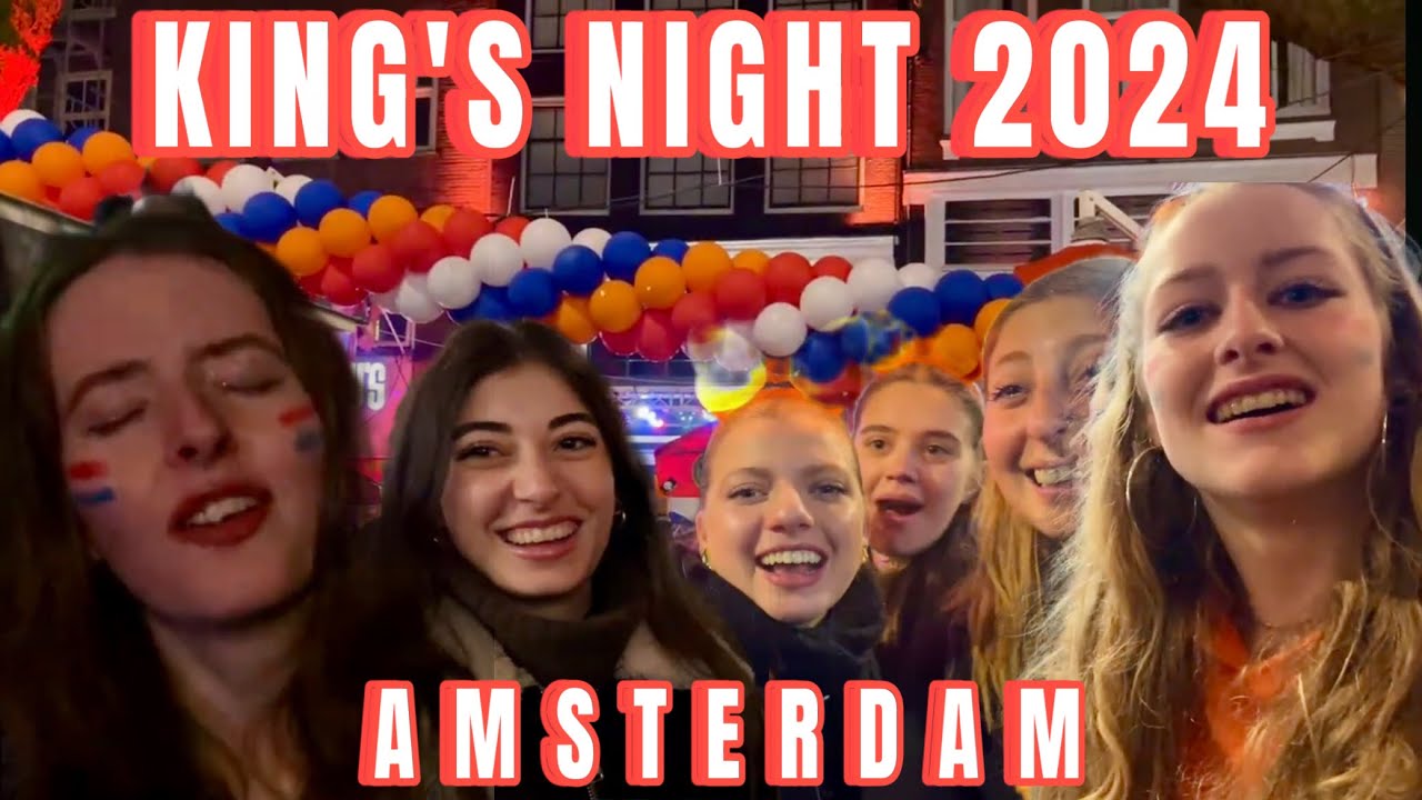 King's Night 2024 Celebrations in Amsterdam LIVE 🇳🇱