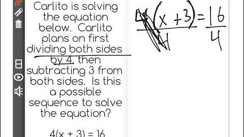 [7.EE.4a-1.4] Equations in Form px + q = r - Common Core Standard