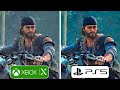 Days Gone PS5 vs Xbox Series X Graphics Comparison