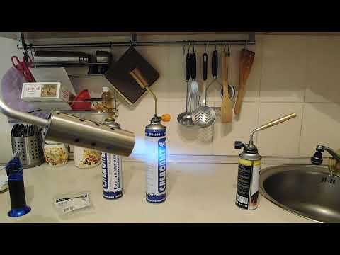 Мои газовые паяльные лампы (горелки)