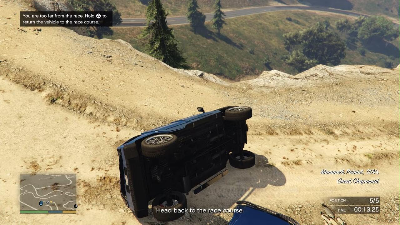 Grand Theft Auto V trke - off road (pretesko)