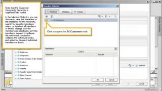 Connect to an OLAP universe using the Query Browser  Dashboards 4 0 FP3 screenshot 5