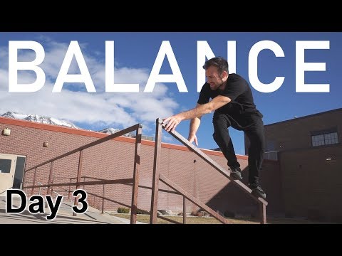 Improve Your Balance Training | 30 Day Parkour Challenge: Day 3