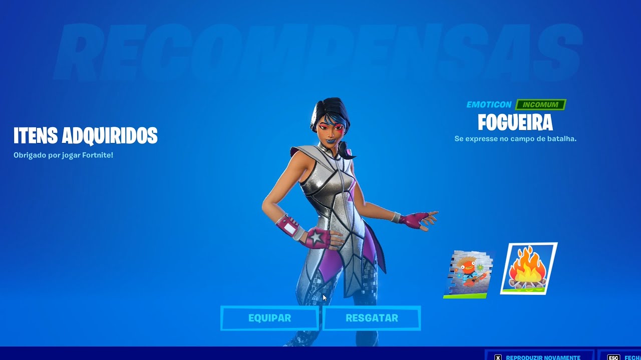 Fortnite - Como resgatar códigos! 