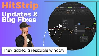 HitStrip: Bug Fixes And Updates   New Resizing window and bypass knobs