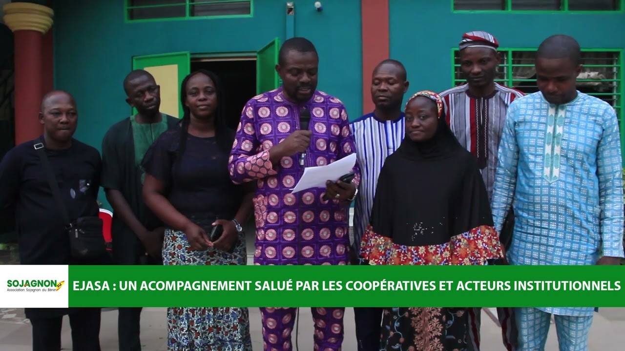 EJASA UN ACCOMPAGNEMENT SALUÉ PAR LES COOPÉRATIVES ET LES ACTEURS INSTITUTIONNELS 