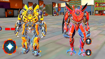 Red Mirage Save Bumblebee: Robot Multiple Transform Game 2022 | Android iOS Gameplay