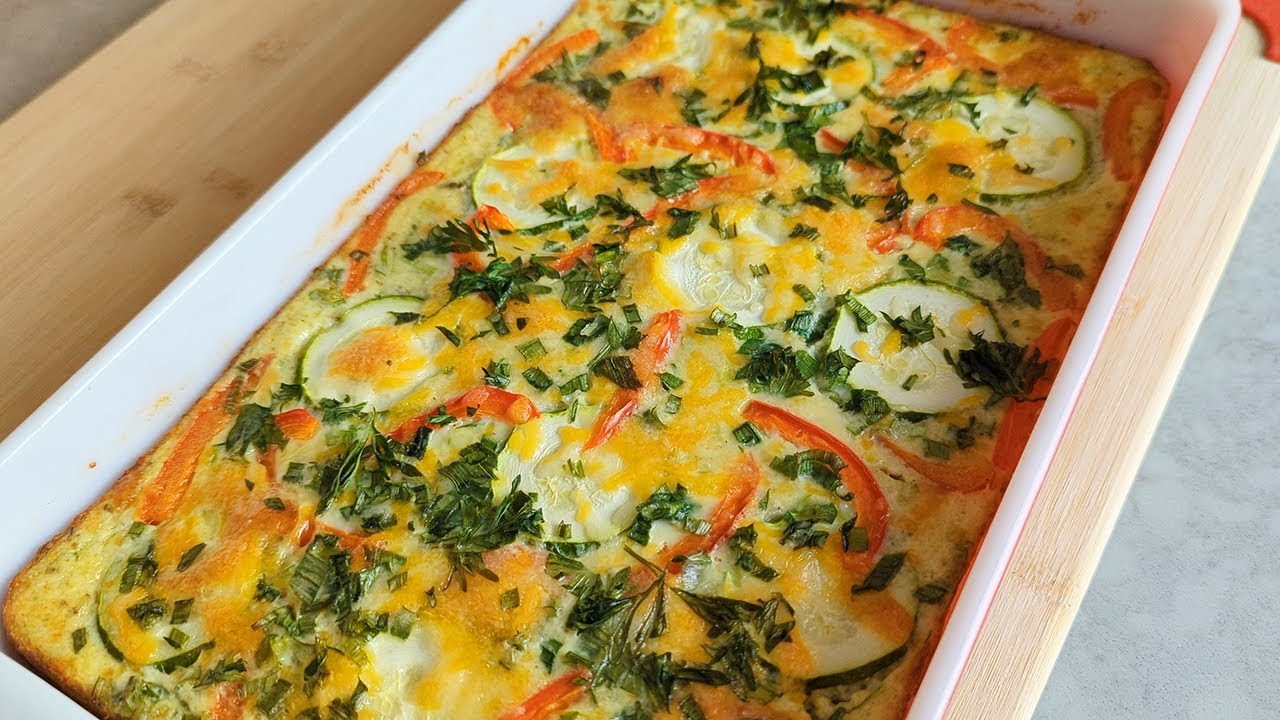 Torta Verde de Puerro y Calabacin: Desayuno Sabroso y Nutritivo