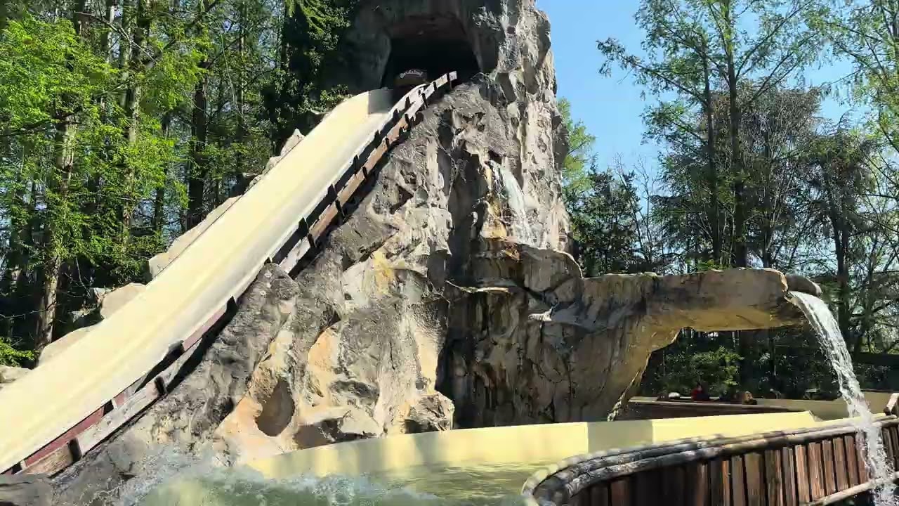 COLORADO BOAT [4K] - Gardaland (2024) - POV front seat on ride