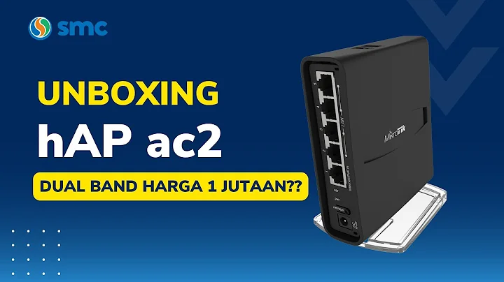 Unboxing hAP ac 2 (RBD52G-5HacD2HnD-TC) #mikrotik #unboxingvideo #unboxing