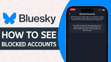How to See Blocked Accounts on Bluesky - View Blocked Accounts in Bluesky Social