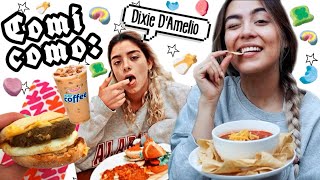 A DAY EATING like Dixie D'amelio - ALEBANANA