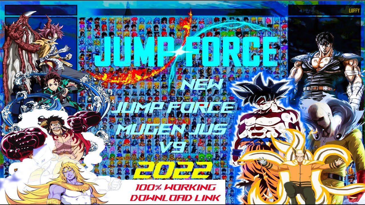 ᐈ Jump Force Mugen V9 – 【 Mugen Games 2023 】