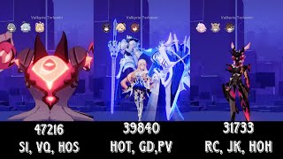 [Honkai Impact 3rd] Exalted Memorial Arena: Pishacha, Bright Knight: Excelsis, Kasumi