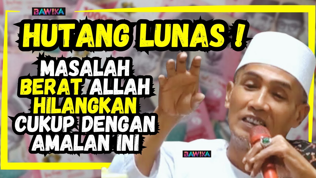 GUS MUKHLASON ROSYID TERBARU 2025 DENGAN AMALAN INI ALLAH MELEPAS SEMUA BEBAN BERAT MASALAH HIDUP