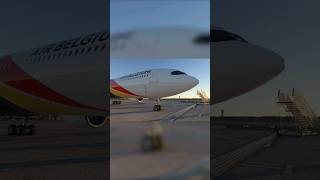 Air Belgium Edit ! #a330neo departing from #brusselsairport #airbelgium #msfs2020 #flightsimulator