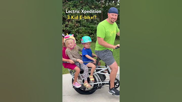 Lectric Xpedition… A 3 KID E-BIKE?!?