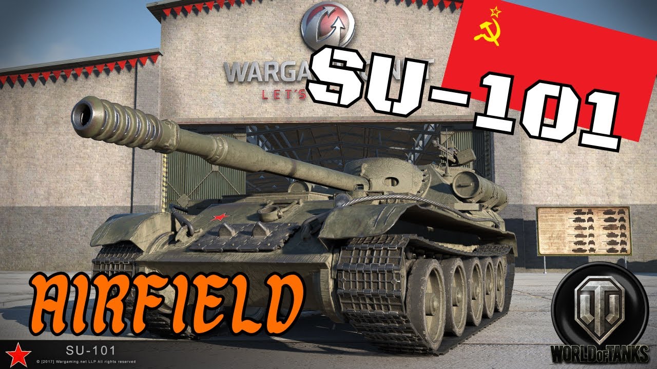 These Stone Walls Are Annoying, UGH! - World of Tanks - SU-101 - Airfield