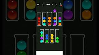 Bubble Sort Color Puzzle Levels 16 #gamezoneadventure