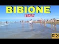 Bibione Beach, Italy - Walking Tour ( 4K UHD 60fps )